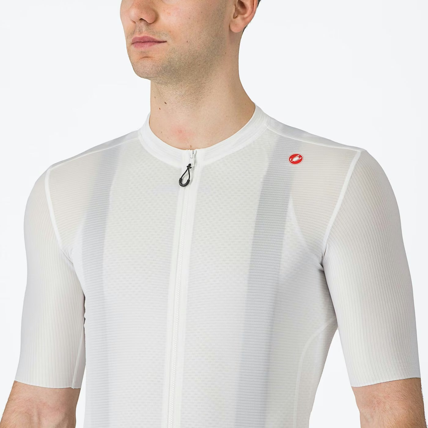 Castelli Espresso Men's Jersey Ivory/Dark Gray