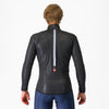 Castelli Squall Shell Jacket Men's Light Black / Silver Gray