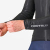Castelli Squall Shell Jacket Men's Light Black / Silver Gray