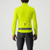 Castelli Puro 3 FZ Jersey Men's Electric Lime/Silver Reflex