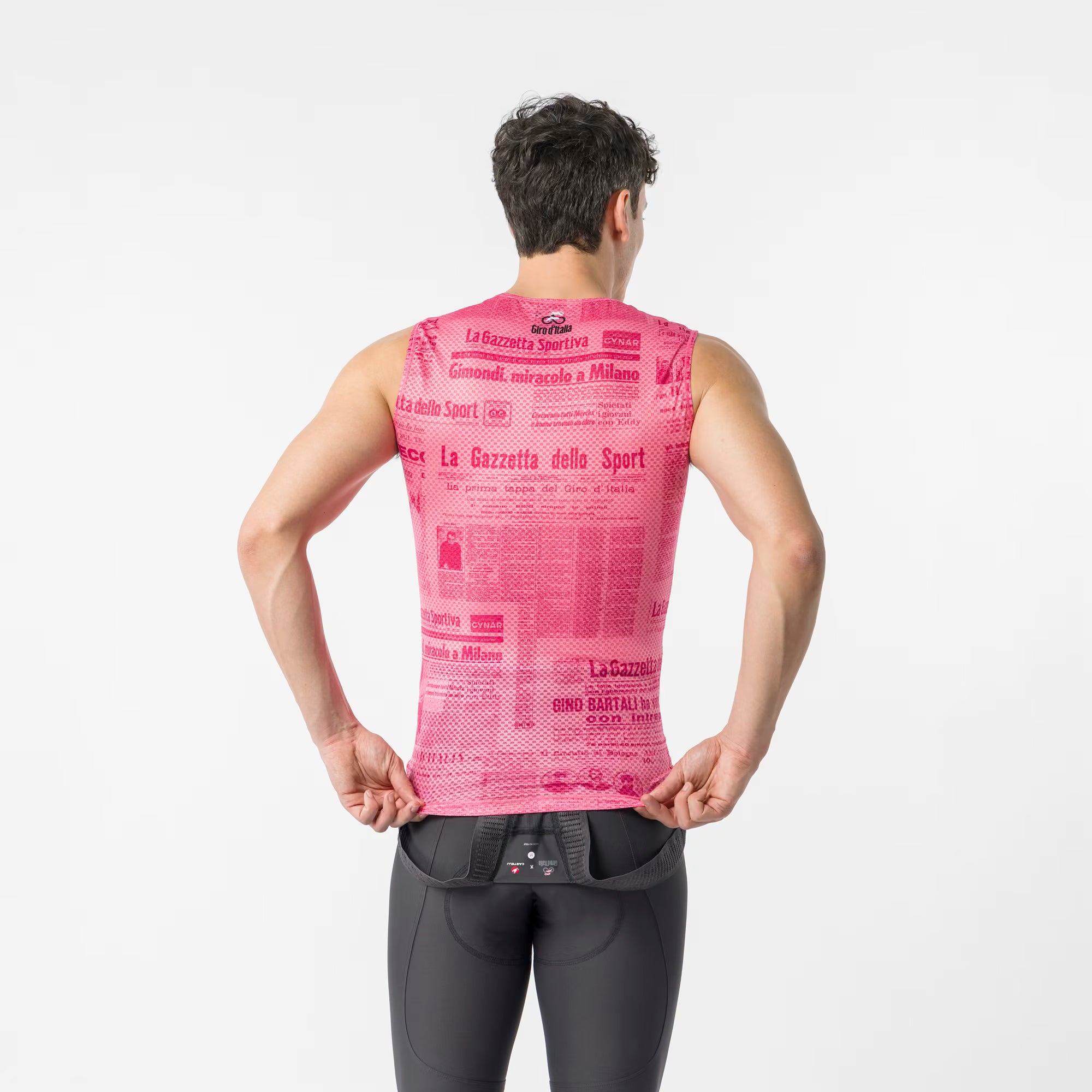 Castelli Gazzetta Dello Sport Rosa Giro Baselayer Men's