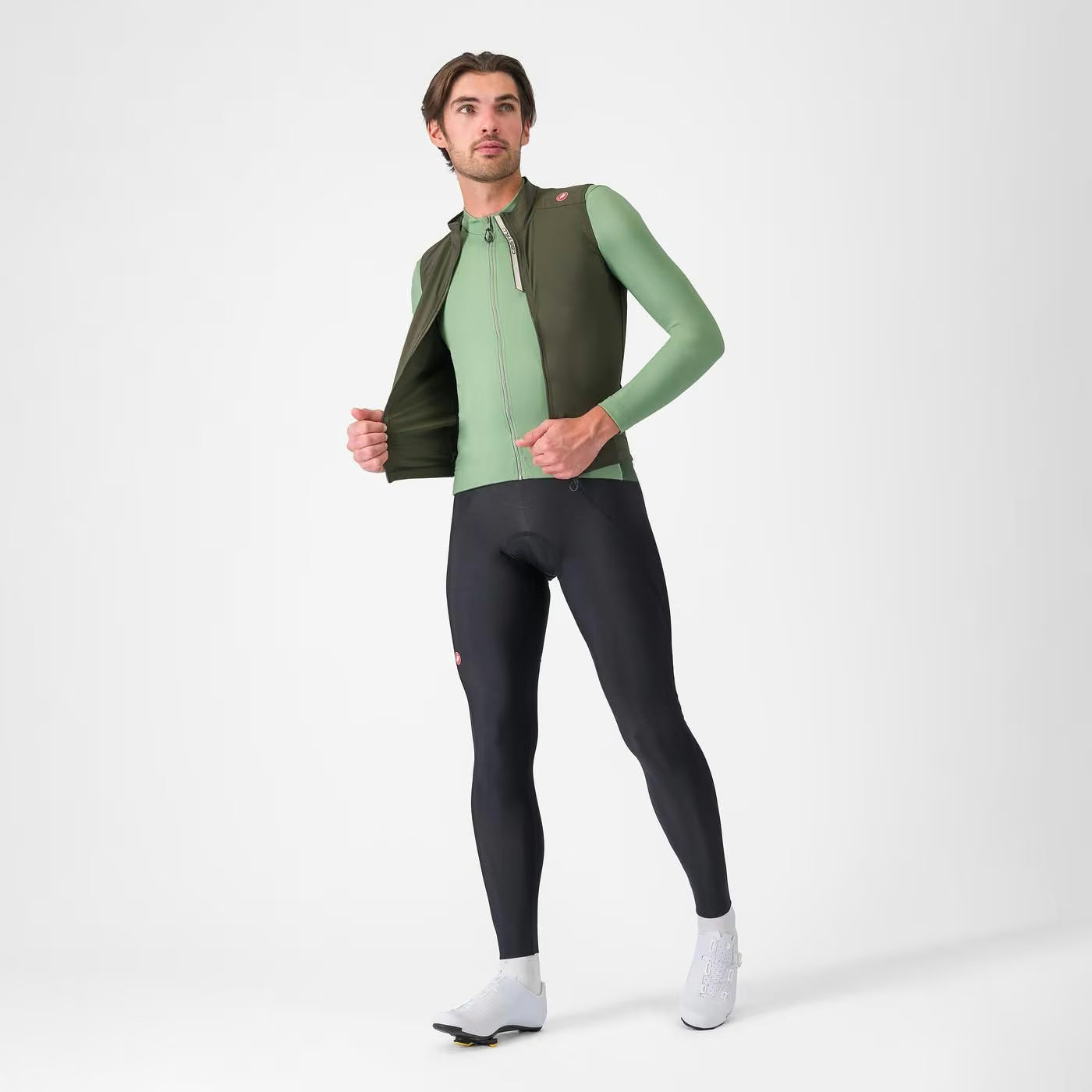 Castelli Espresso Vest Deep Green