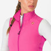 Castelli Espresso Vest Women's Violet Pink / Dark Gray