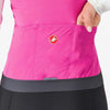 Castelli Espresso Vest Women's Violet Pink / Dark Gray