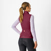Castelli Espresso Vest Women's Deep Bordeaux
