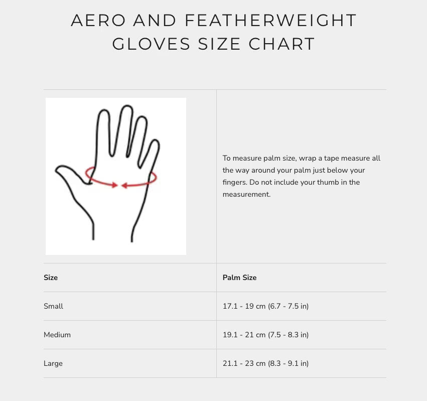 VeloToze Featherweight Aero Gloves