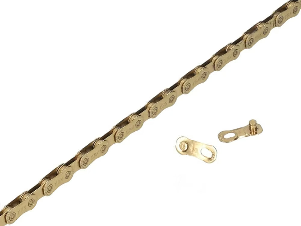 YBN Chain MK13E-TI Gold Ti-Nitrate DHA Hard Chromizing Flat-Top 13SPD