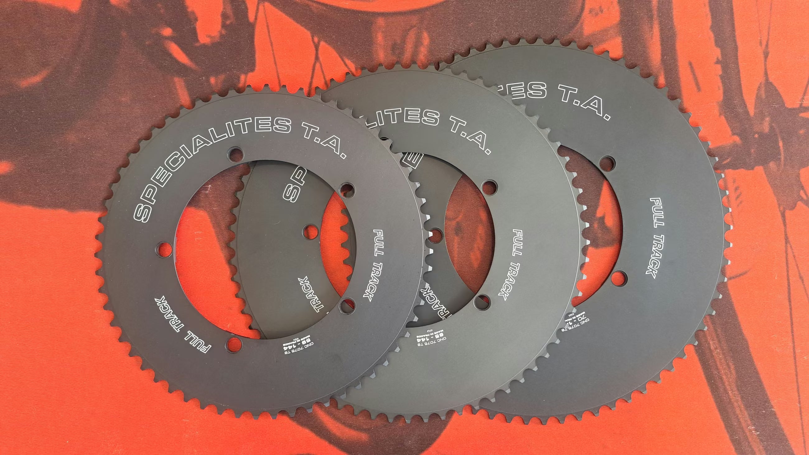 Specialties T.A Track chainrings 1-1/8