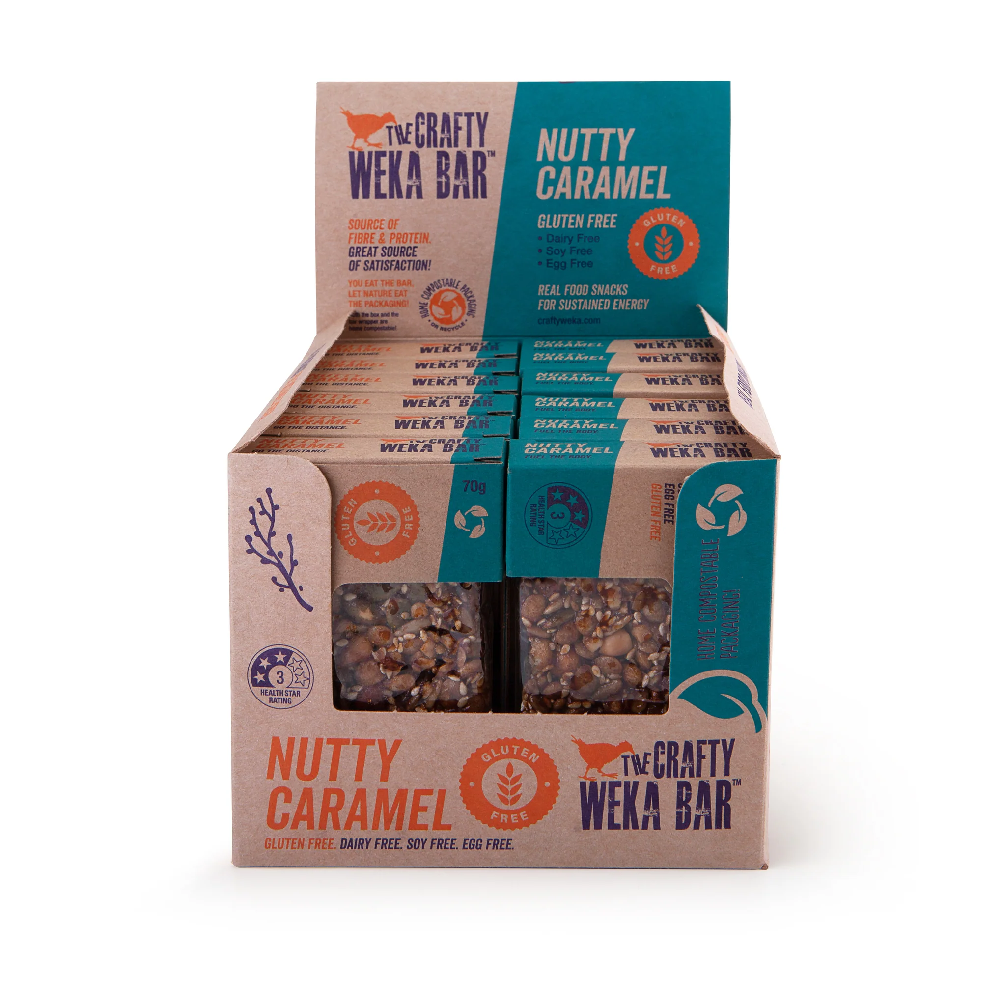 The Crafty Weka Bar GF 70g