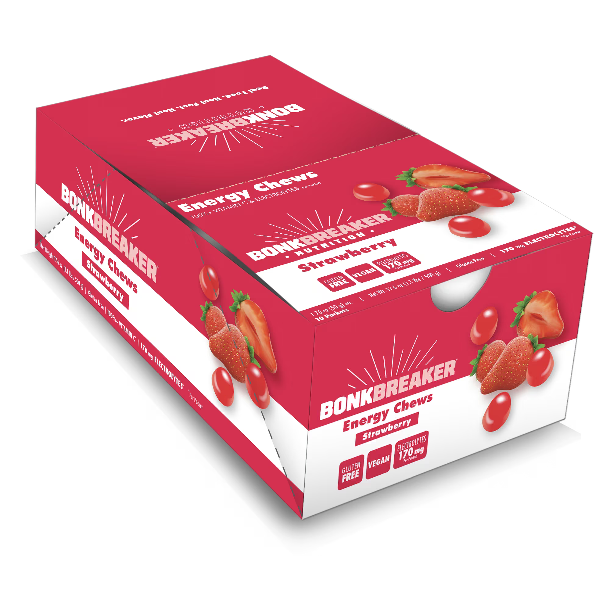 Bonk Breaker Strawberry Energy Chews