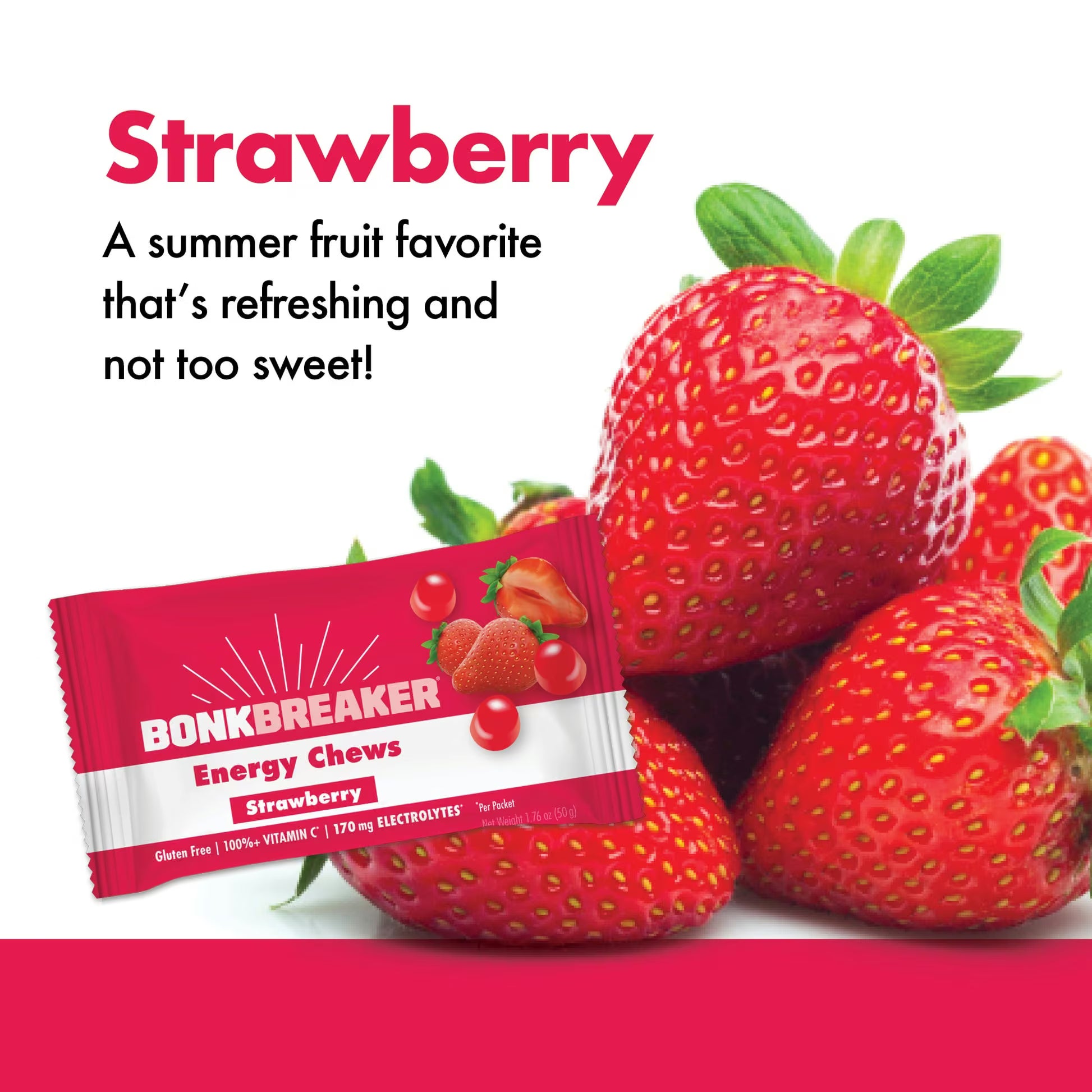 Bonk Breaker Strawberry Energy Chews