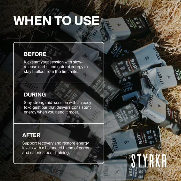 Styrkr BAR30 Energy Date, Almond & Sea Salt