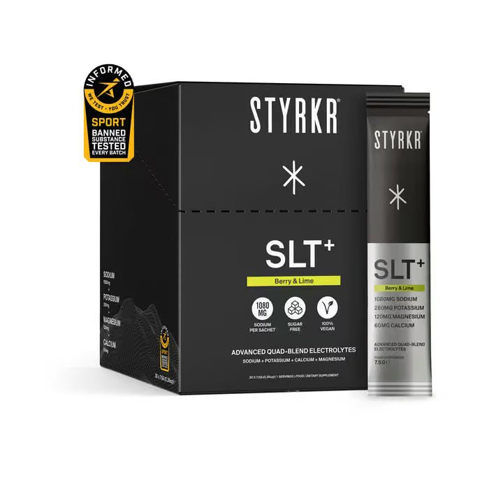 Styrkr SLT+ Electrolyte Berry & Lime Advanced Quad-Blend