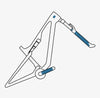 Mucky Nutz Fork & Crank Skinz Clear