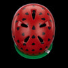 Bern Nina Satin Red Strawberry w/ Flip Visor