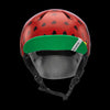 Bern Nina Satin Red Strawberry w/ Flip Visor