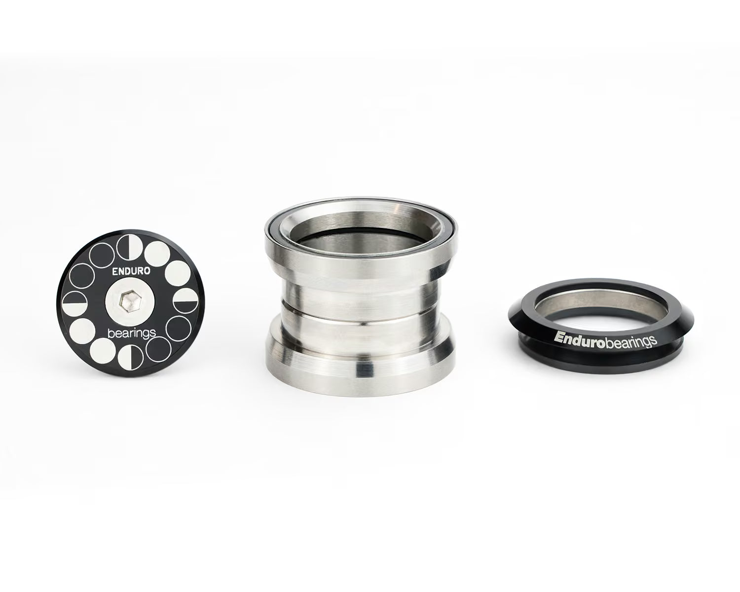 Enduro 34mm External Headset Stainless Steel