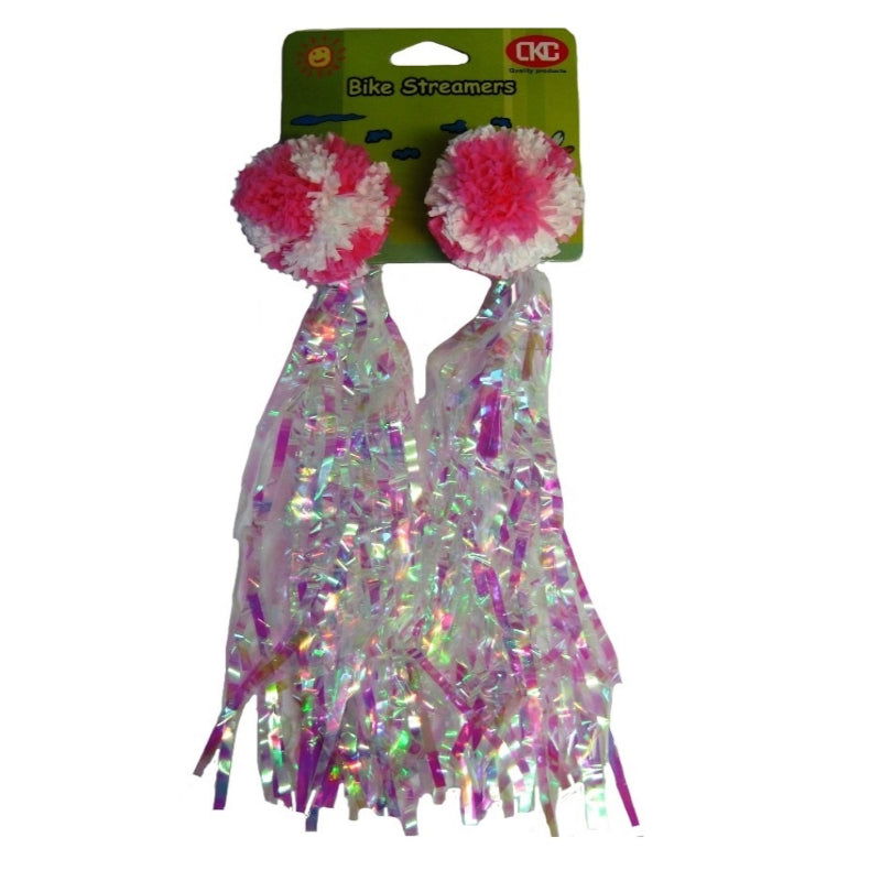 Handlebar Grip Pom-Pom Streamers