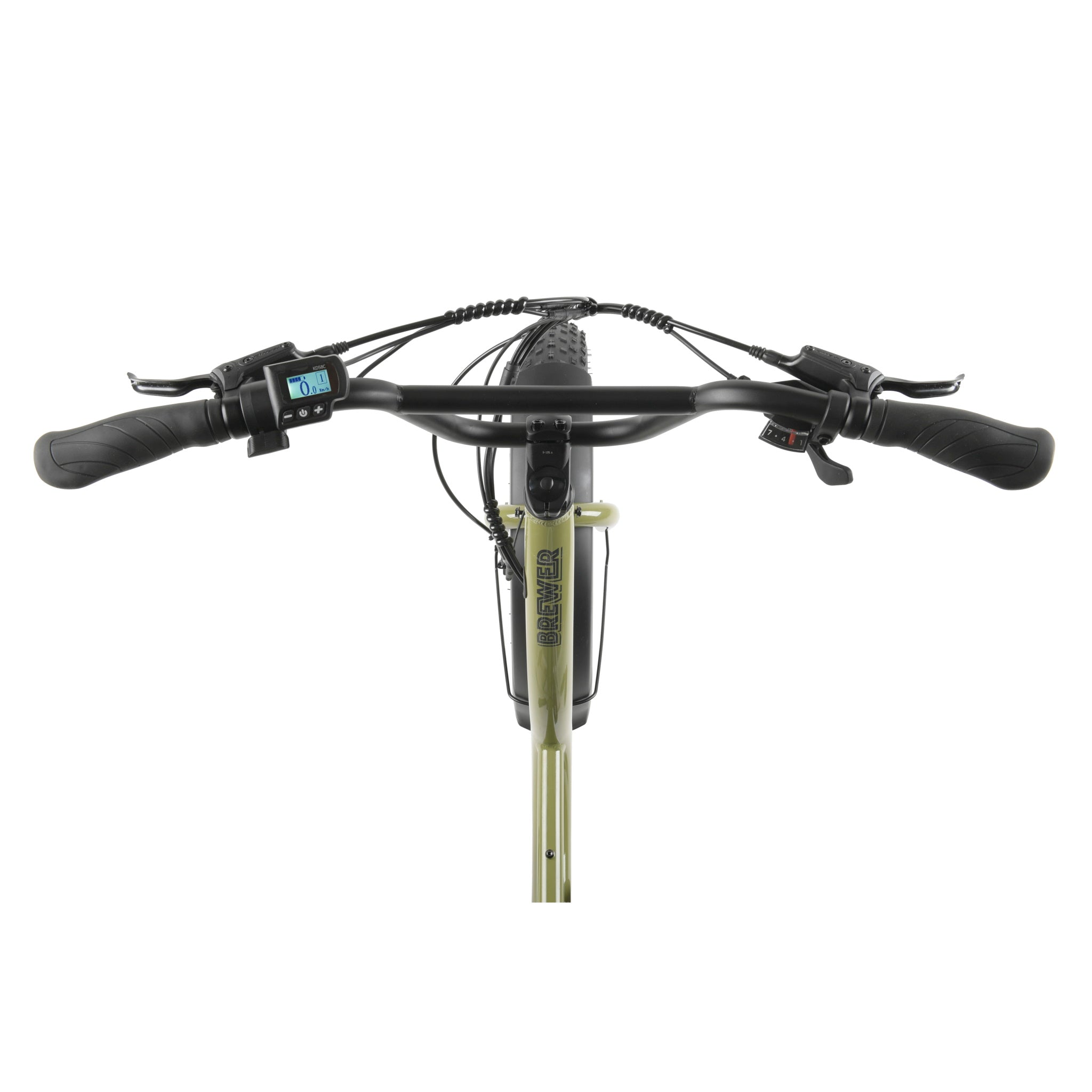 Pedal Brewer Dark Matt Green