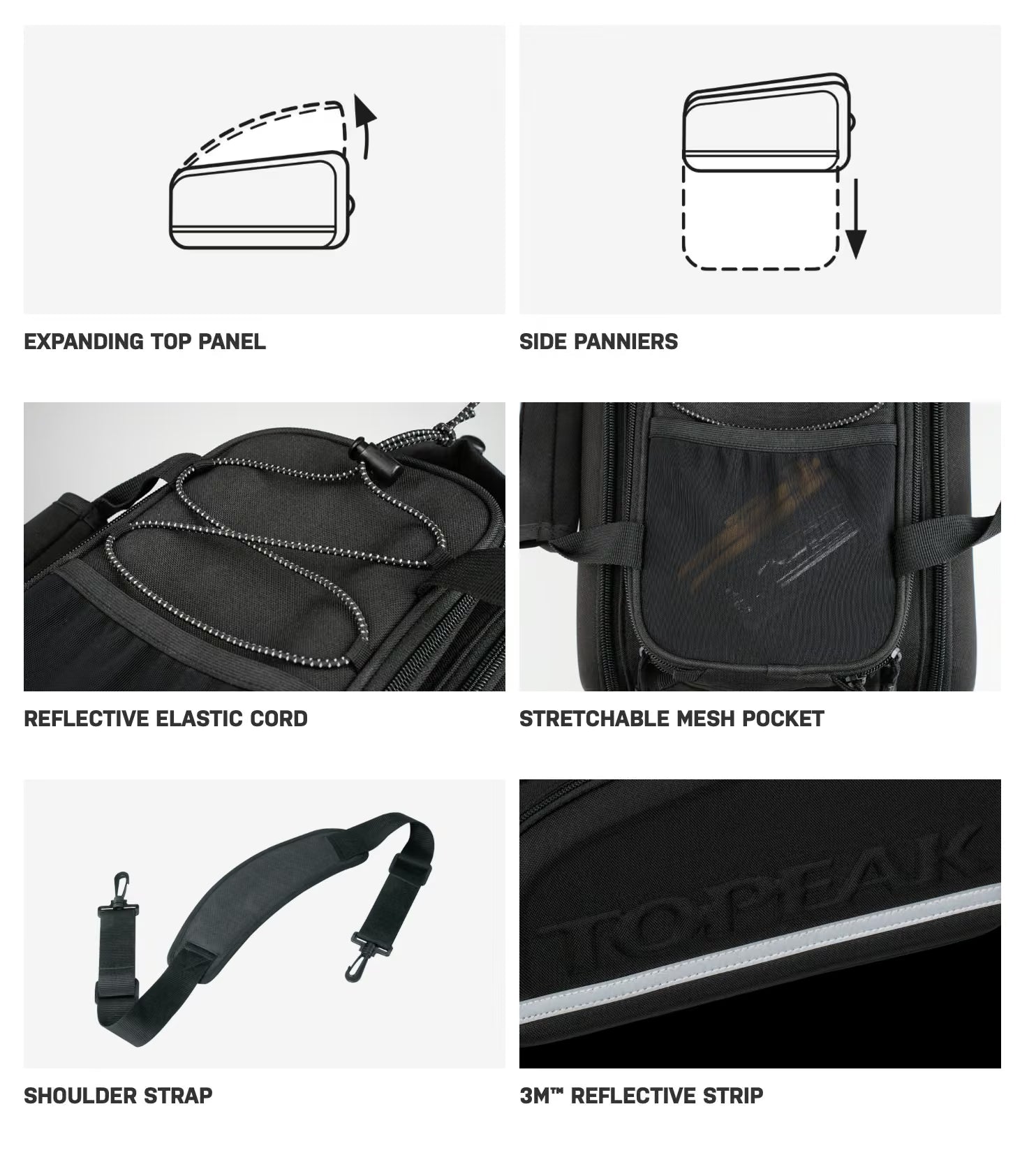 Topeak Trunk Bag MTX DXP for MTX Quicktrack