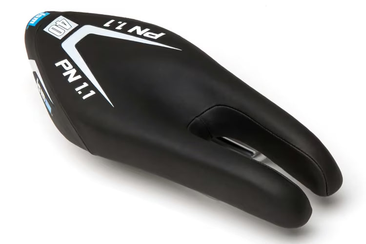 ISM Saddle PN 1.1 Black L-275 W-110 SatinSteel Rai