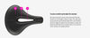 Terry Saddle Anatomica Flex Gel Women's Black City