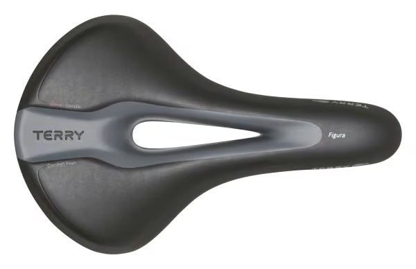 Terry Saddle Figura Womens Black Fitness