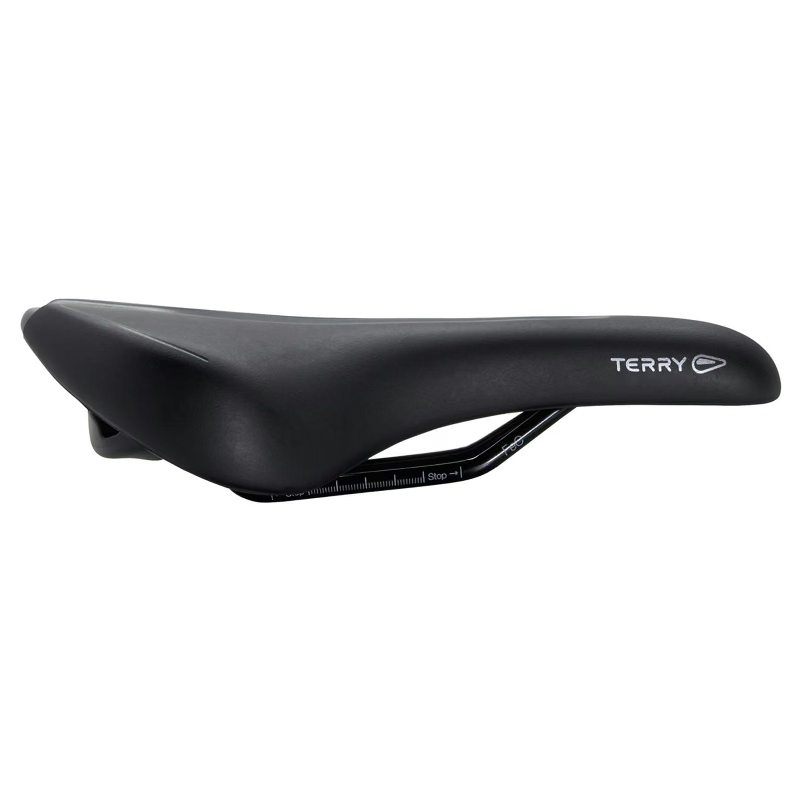 Terry Saddle Figura Max Womens Black Fitness