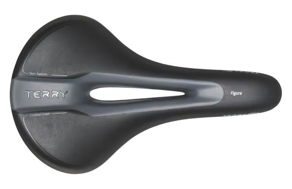 Terry Saddle Figura Mens Black Fitness
