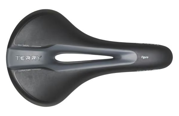 Terry Saddle Figura Mens Black Fitness