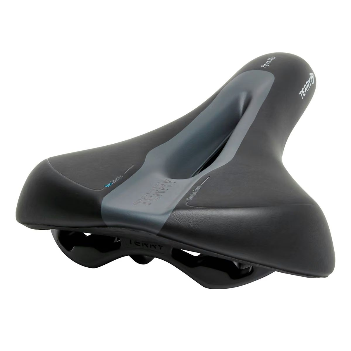 Terry Saddle Figura Max Mens Black Fitness