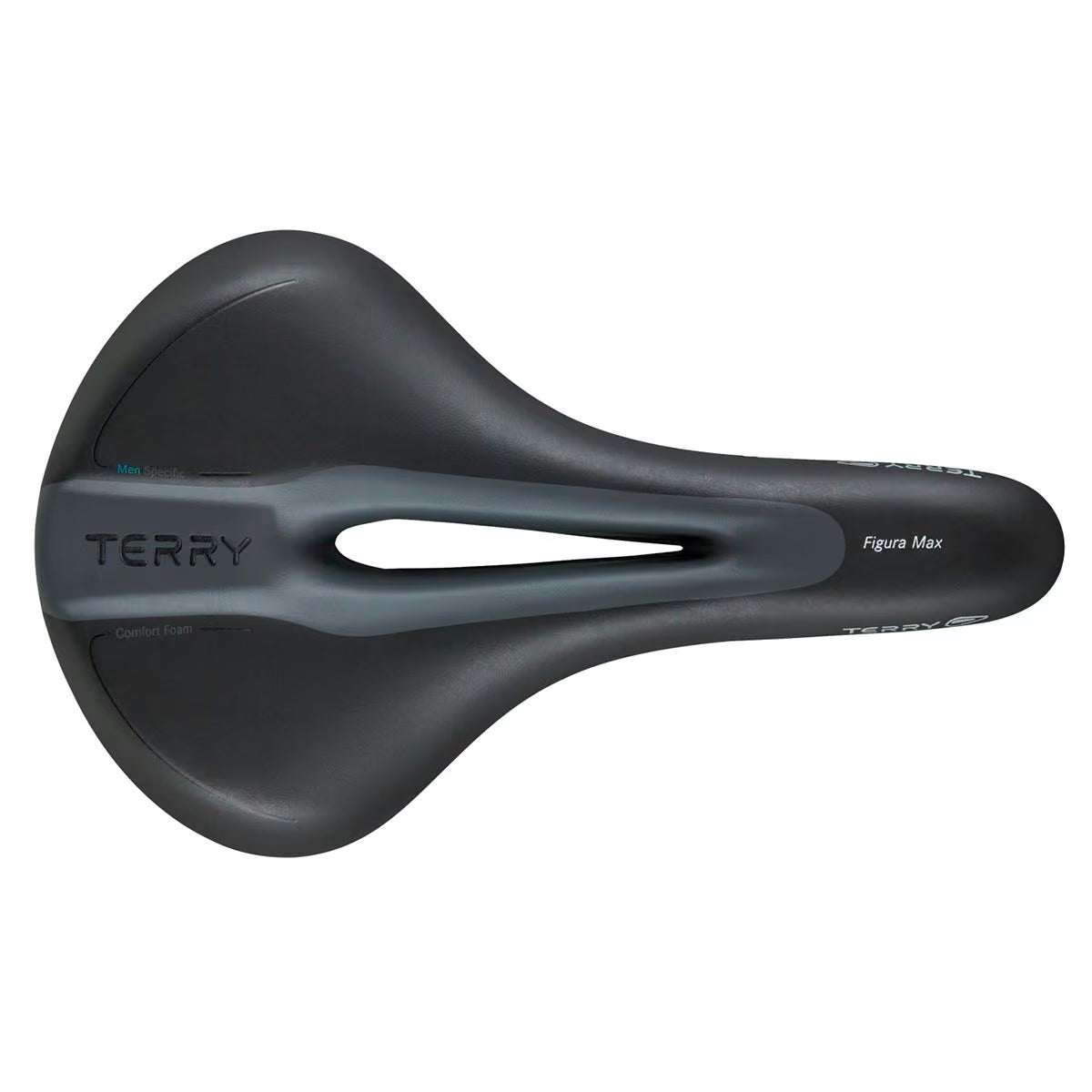 Terry Saddle Figura Max Mens Black Fitness