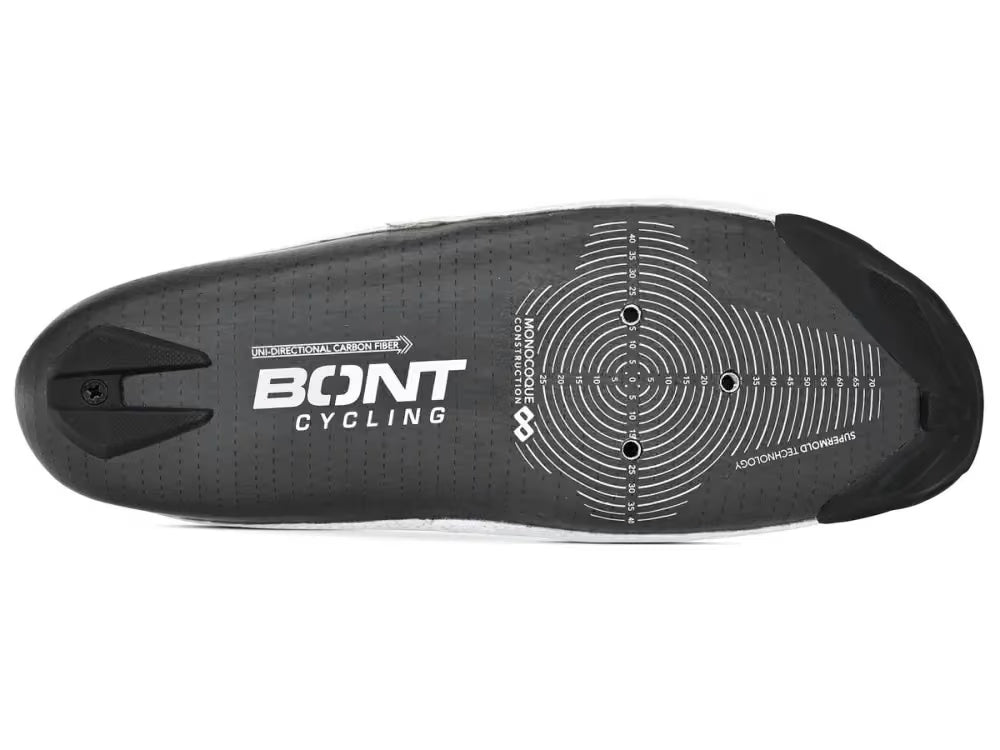 Bont Zero+ Track / Laced Matte White Wide