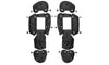 Bont Shoes Pads Commuter/MTB Rubber + Screw set