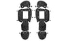 Bont Shoes Pads Commuter/MTB Rubber + Screw set
