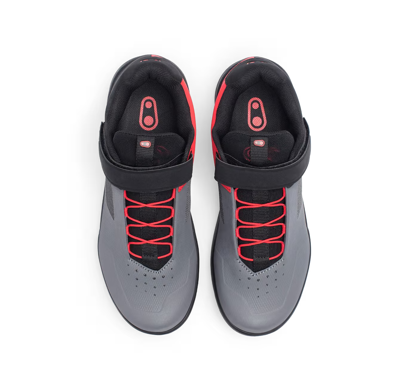 Crankbrothers Stamp Speedlace Grey/Red