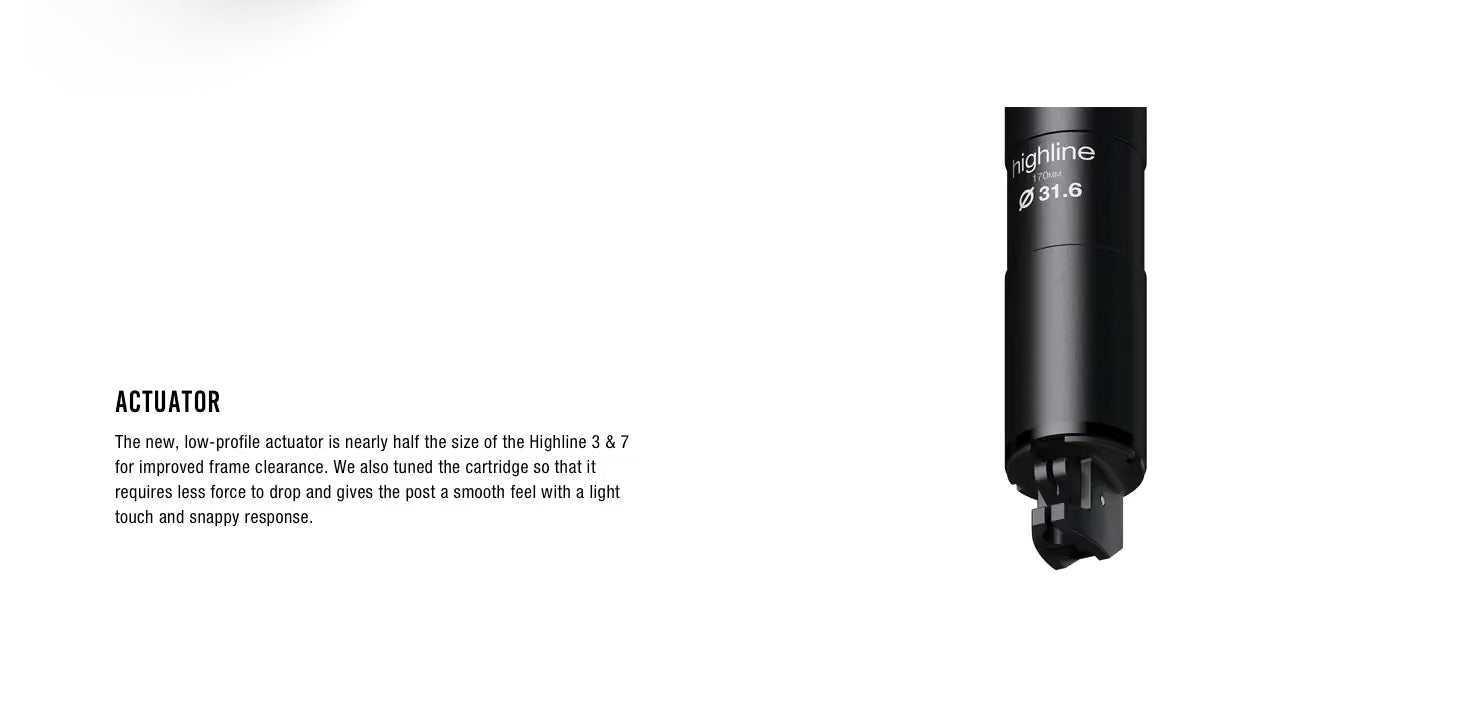 Crankbrothers Highline V2 Dropper Post - 230mm