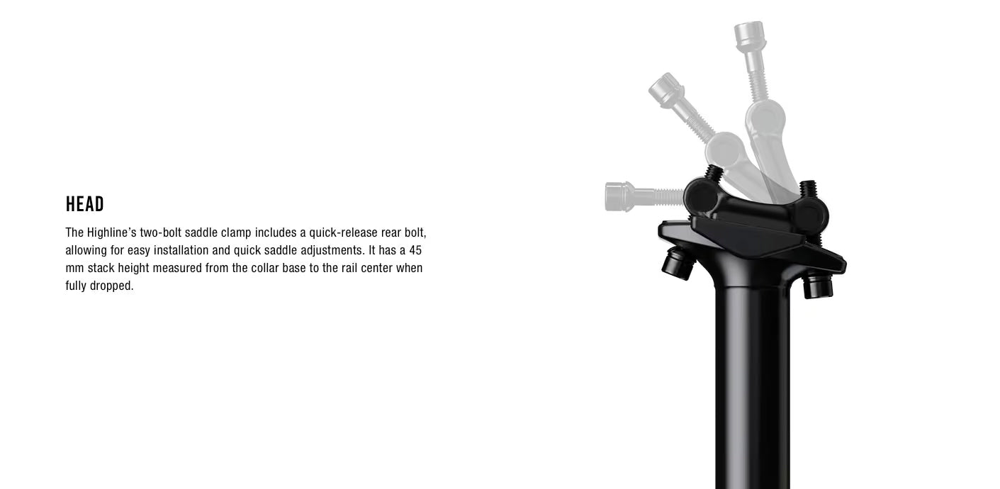 Crankbrothers Highline V2 Dropper Post - 100mm