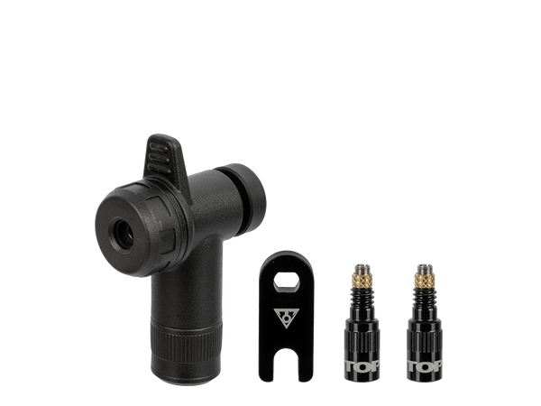 Topeak Valve Turboflow Valve Combo with Rapidhead