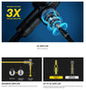 Topeak Valve Turboflow Valve Combo with Rapidhead