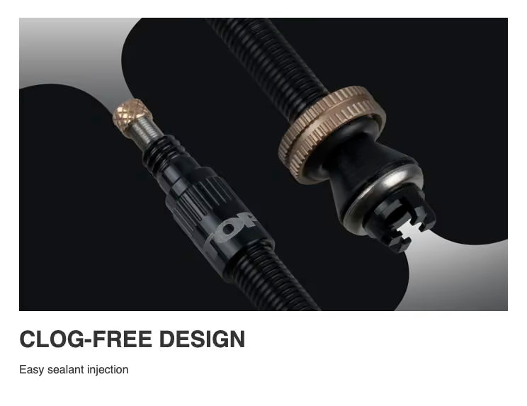 Topeak Valve Turboflow Valve Combo with Rapidhead