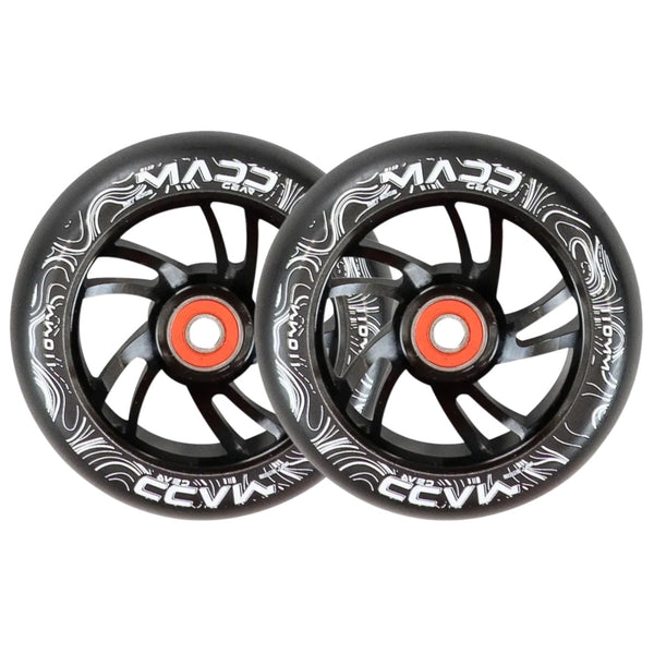 Pair Madd Gear 110 Mm Force Alloy Core Wheel Black