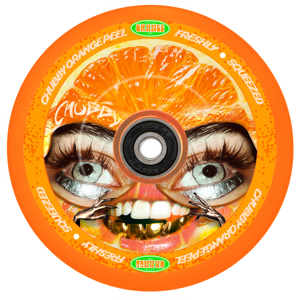 Chubby 110 Mm Orange Peel Wheel