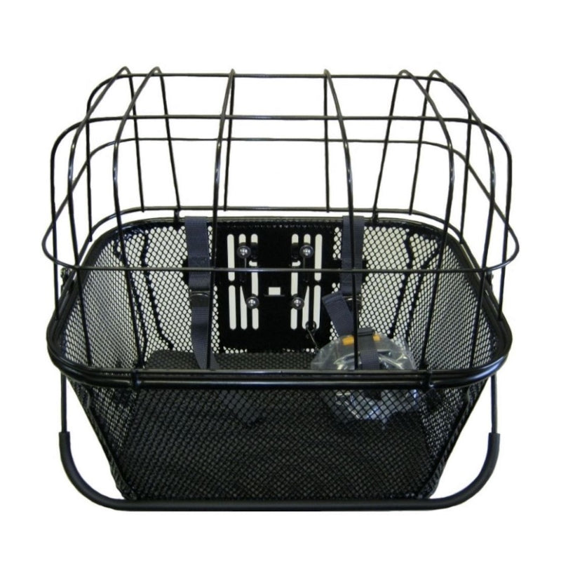 Quick Release Pet Basket with Cover