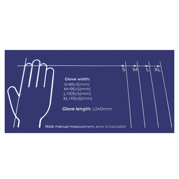 MOTOMUCK Nitrile Powder-Free Gloves