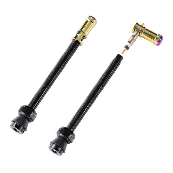 Granite Designs 80mm Juicy Nipple Valve Caps and Stems