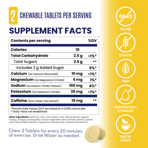 Saltstick Caffeine FastChews - Box