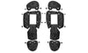 Bont Shoes Pads Commuter/MTB Rubber + Screw set