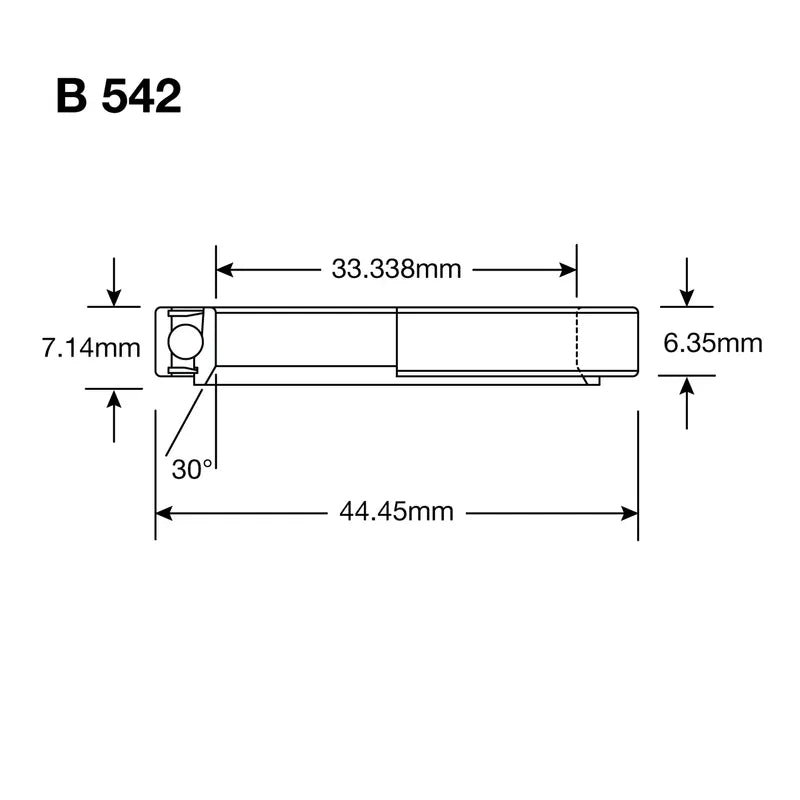 Enduro Headset Bearing 1 9/16