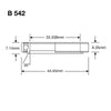 Enduro Headset Bearing 1 9/16" x 2" x 9/32"